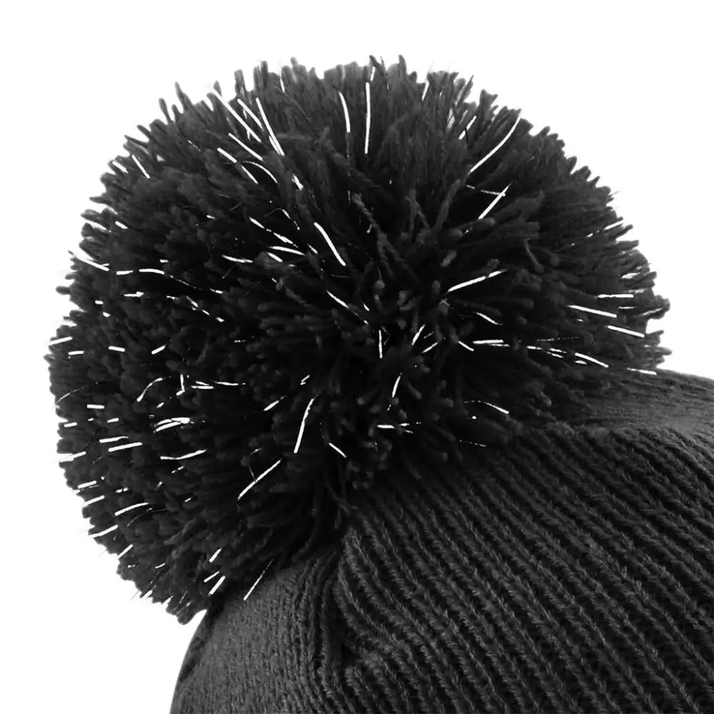 Beechfield Junior Reflective Bobble Beanie