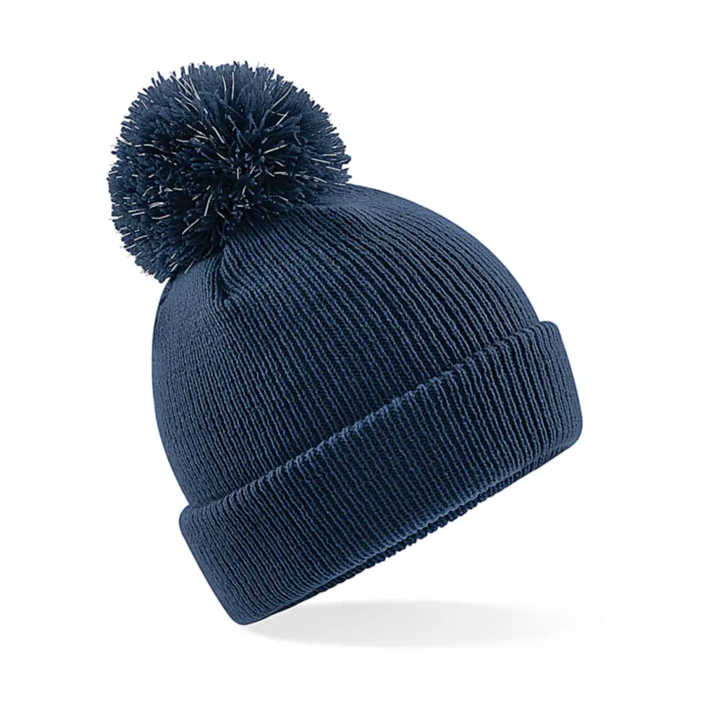 Beechfield Junior Reflective Bobble Beanie