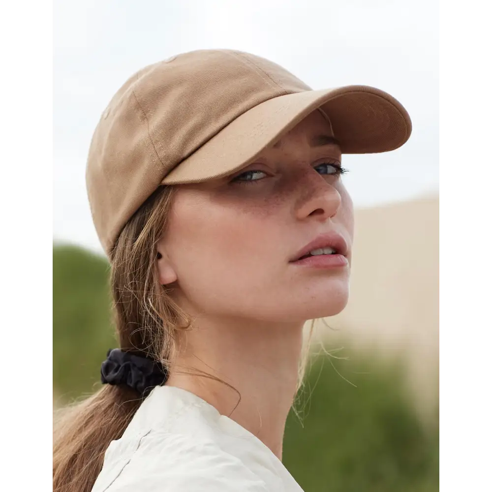 Beechfield Organic Cotton 6 Panel Dad Cap