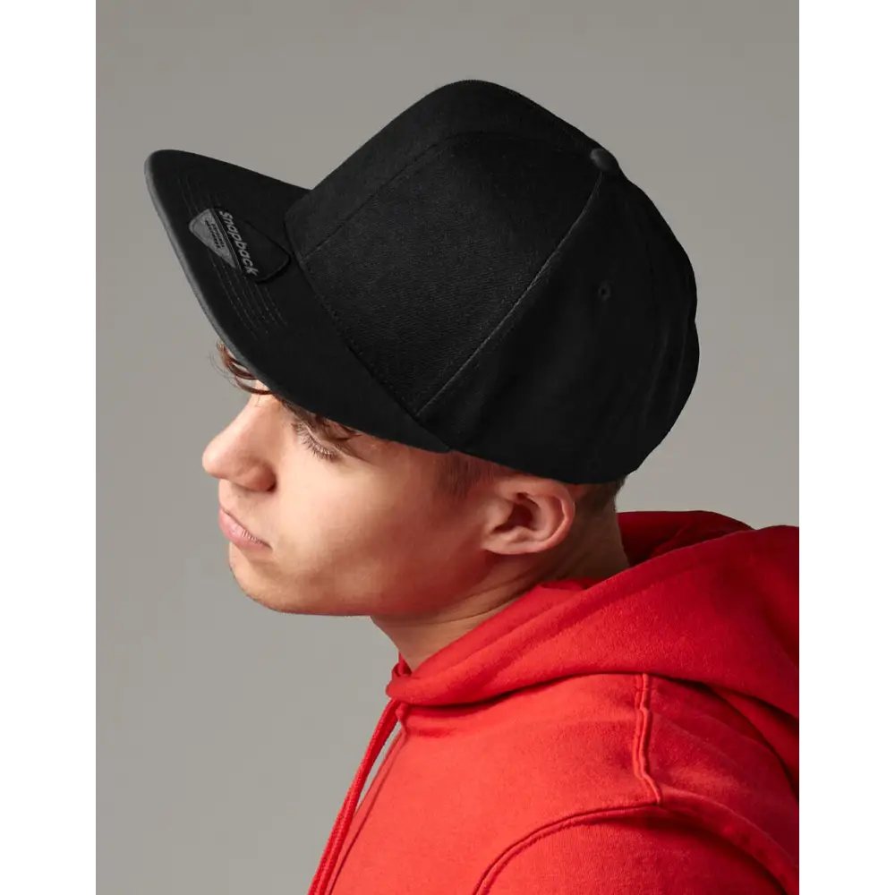 Beechfield Original Flat Peak 6 Panel Snapback