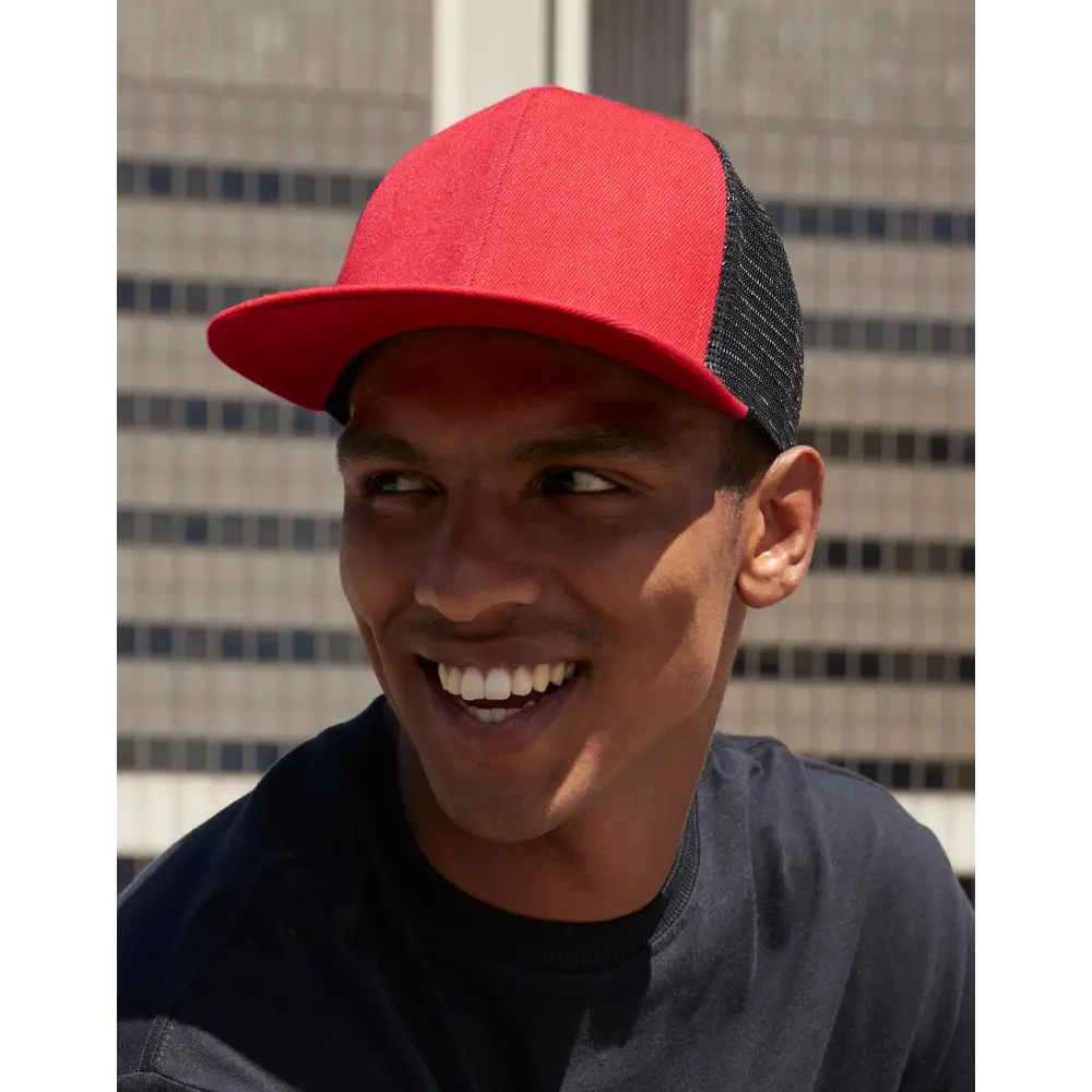 Beechfield Original Flat Peak 6 Panel Trucker