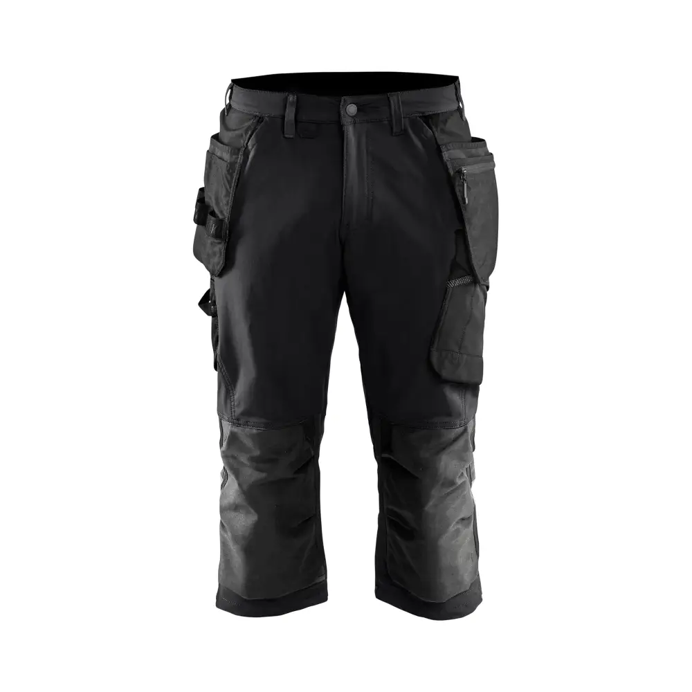 Blåkläder Craftsman Pirate trousers 4-way stretch 15211645 - Black/Dark grey / C44