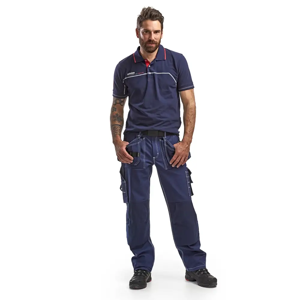 Blåkläder Craftsman Trousers 15301370 - Navy blue / C146