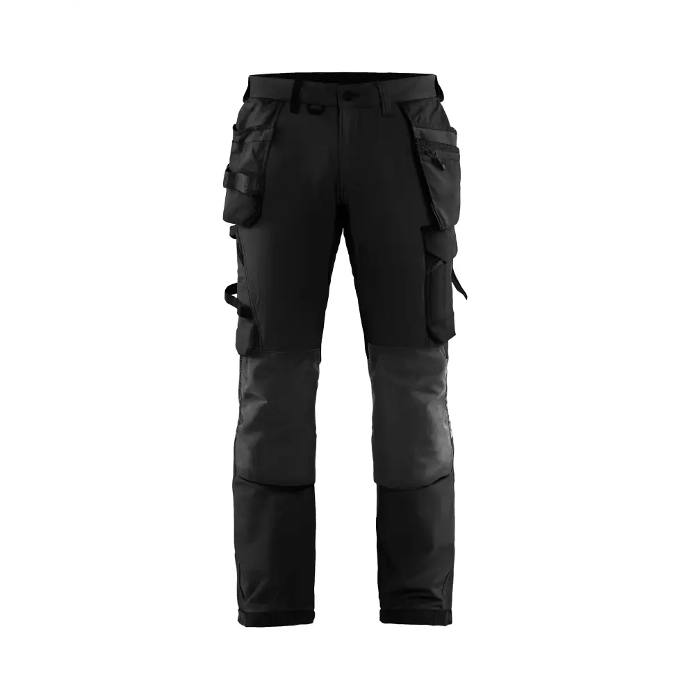 Blåkläder Craftsman trousers 4-way stretch 15221645 - Black/Dark grey / C146