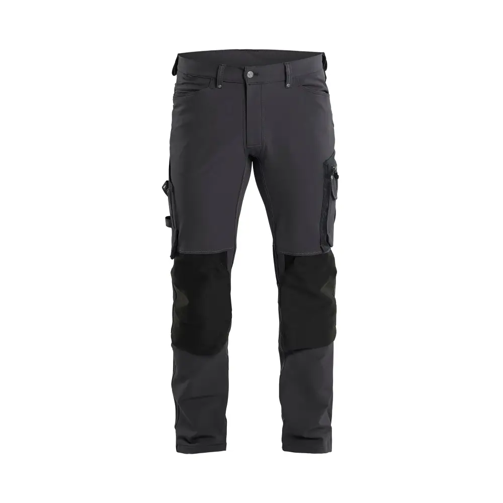 Blåkläder Craftsman trousers 4-way stretch without nail pockets X1900 19891644 - Dark grey/black / C146