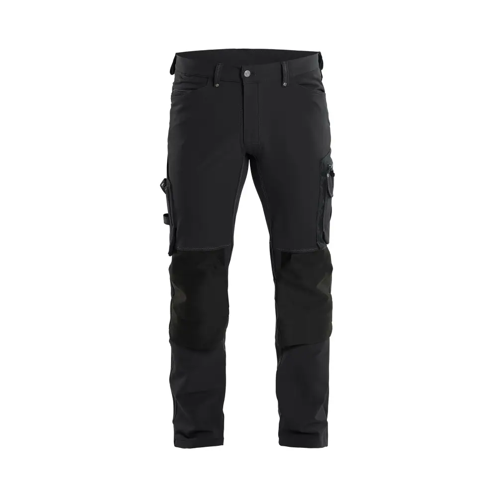 Blåkläder Craftsman trousers 4-way stretch without nail pockets X1900 19891644 - Black / C146