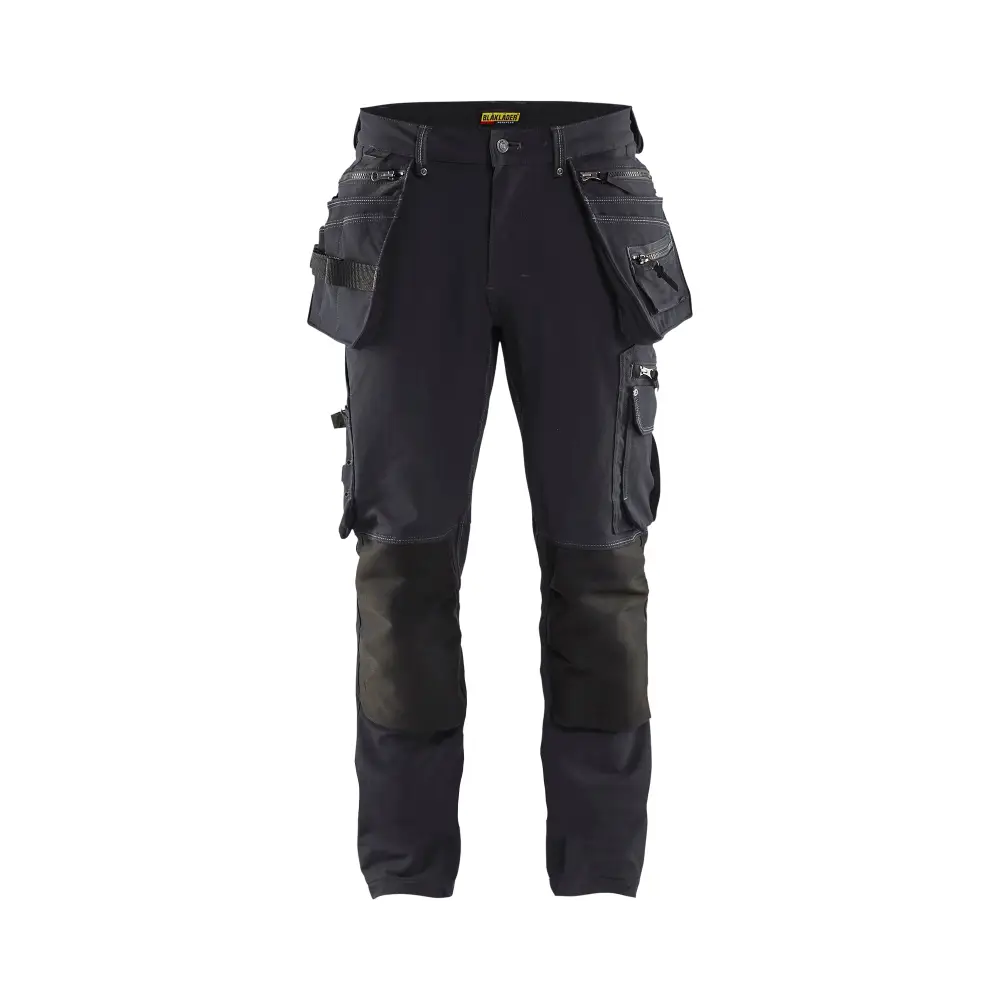 Blåkläder Craftsman trousers 4-way stretch X1900 19981644 - Dark grey/black / C146