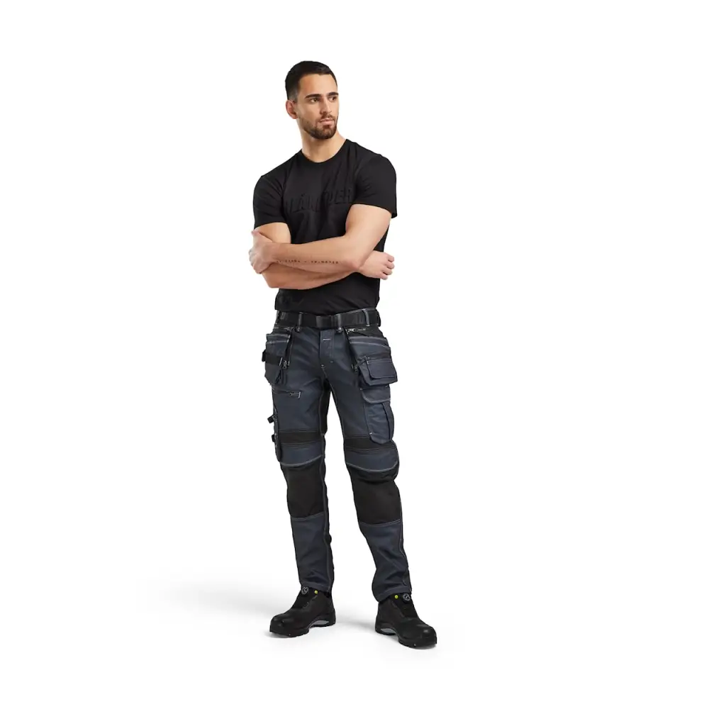 Blåkläder Craftsman trousers stretch X1900 19901141 - Navy blue/Black / C146