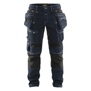 Blåkläder Craftsman trousers stretch X1900 19901141 - Navy blue/Black / C146