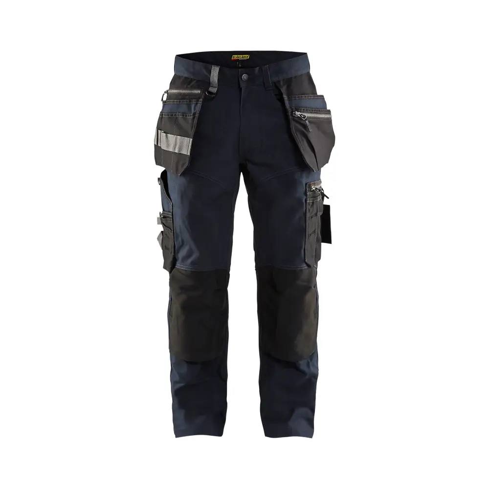 Blåkläder Craftsman Trousers with stretch 15901343 - Dark Navy/Black / C146