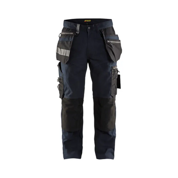 Blåkläder Craftsman Trousers with stretch 15901343 - Dark Navy/Black / C146