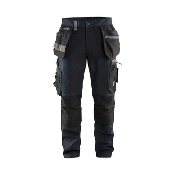 Blåkläder Craftsman trousers with stretch 15991343 - Dark Navy/Black / C146