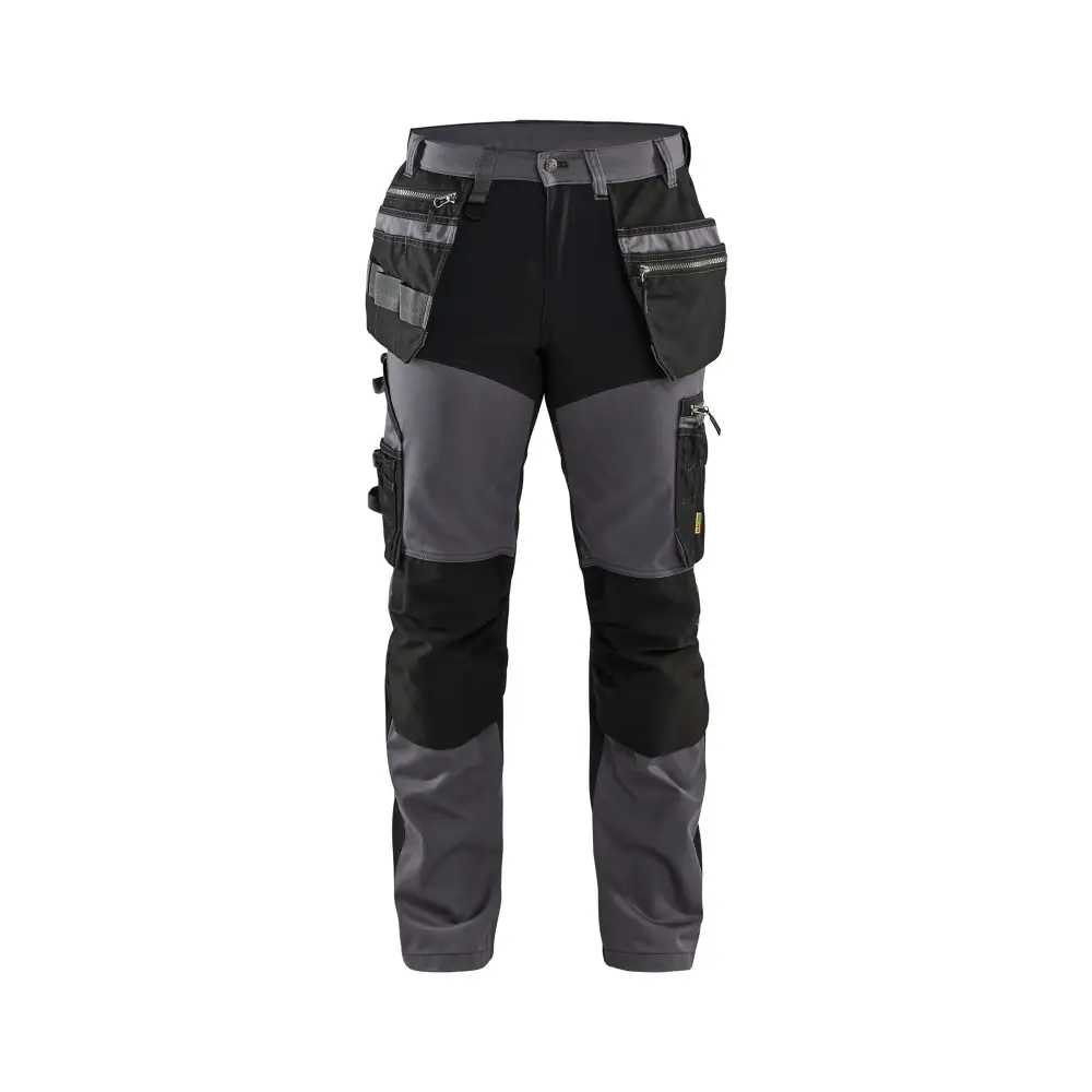 Blåkläder Craftsman trousers with stretch 15991860 - Mid grey/Black / C146