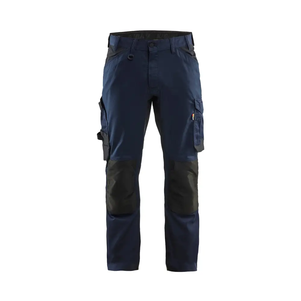 Blåkläder Craftsman trousers with stretch 17511832 - Dark navy blue / C146