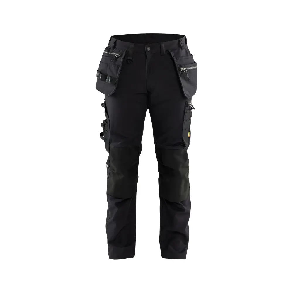 Blåkläder Craftsman trousers with stretch 17901370 - Black/Black / C146