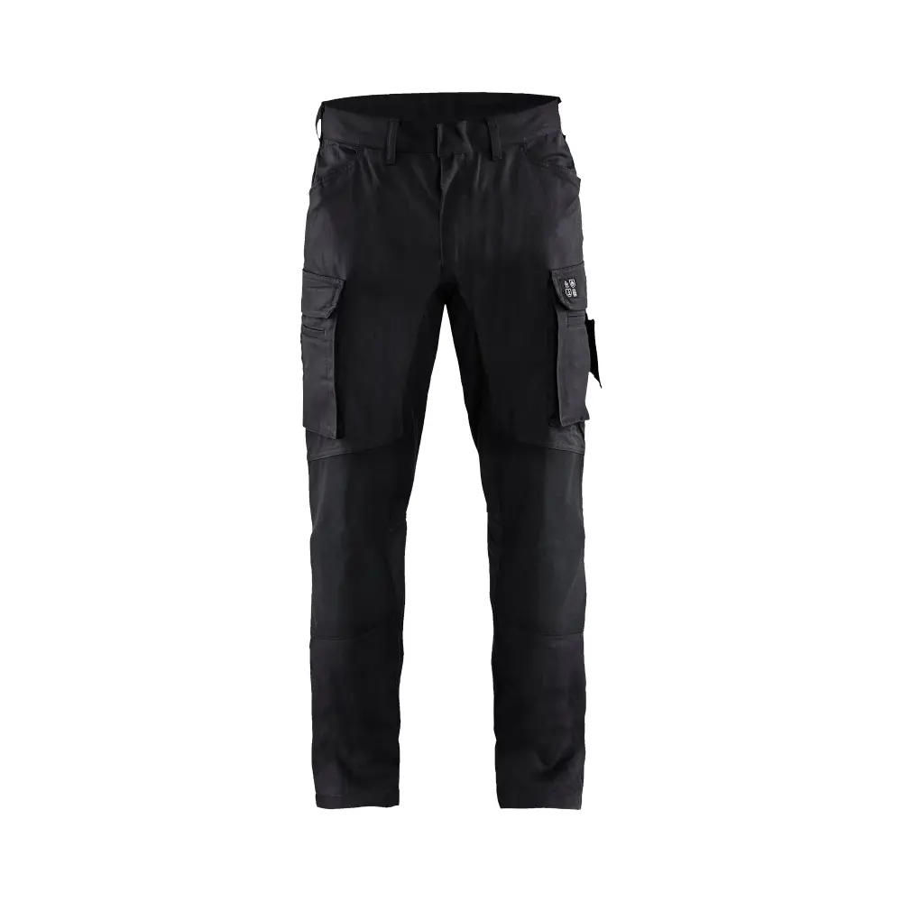Blåkläder Flame resistant inherent trousers with stretch 14861512 - Black / C44