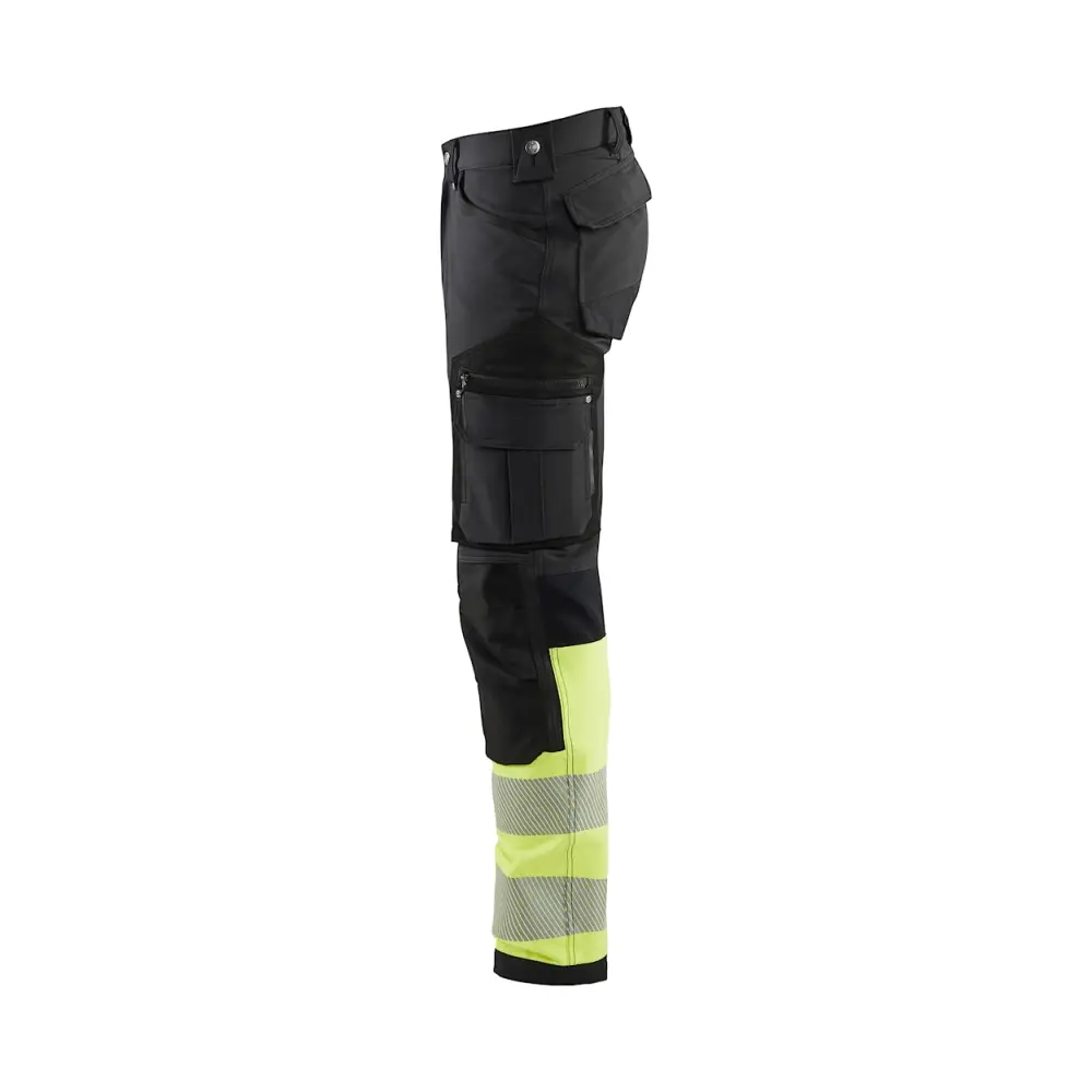 Blåkläder Hi-Vis 4-way-stretch trousers without nail pockets 11931642
