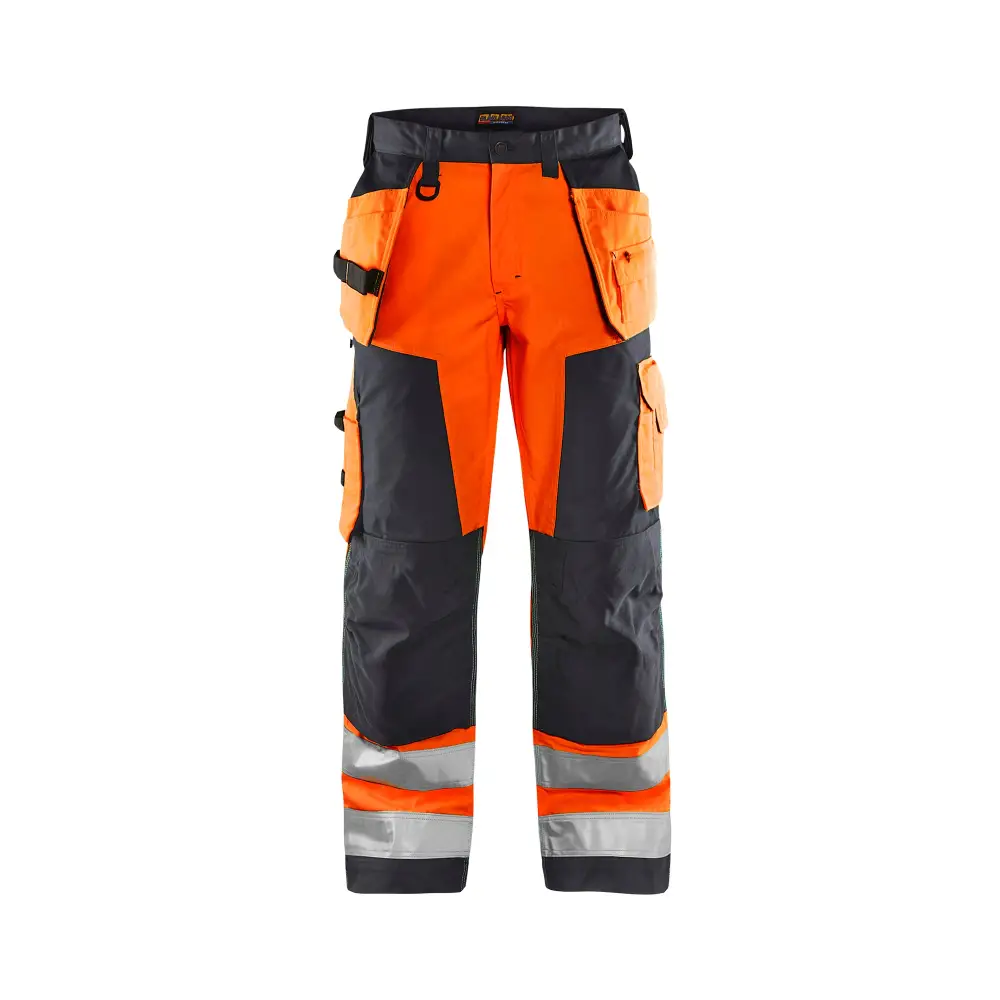 Blåkläder Hi-Vis craftsman trousers 15681811 - Hi-Vis Orange/Mid grey / C44