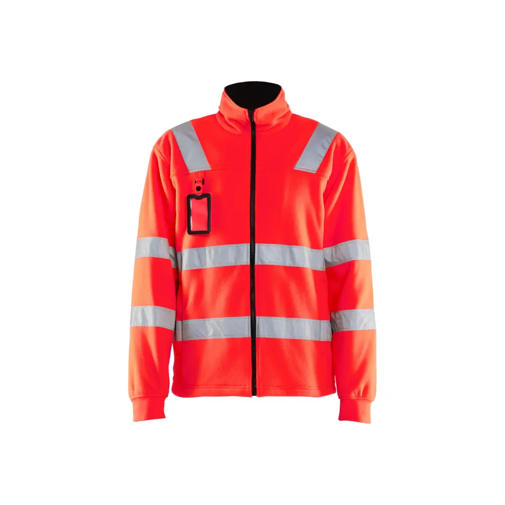 Blåkläder Hi-Vis Fleece Jacket 48332560 - Red hi-vis / 4XL