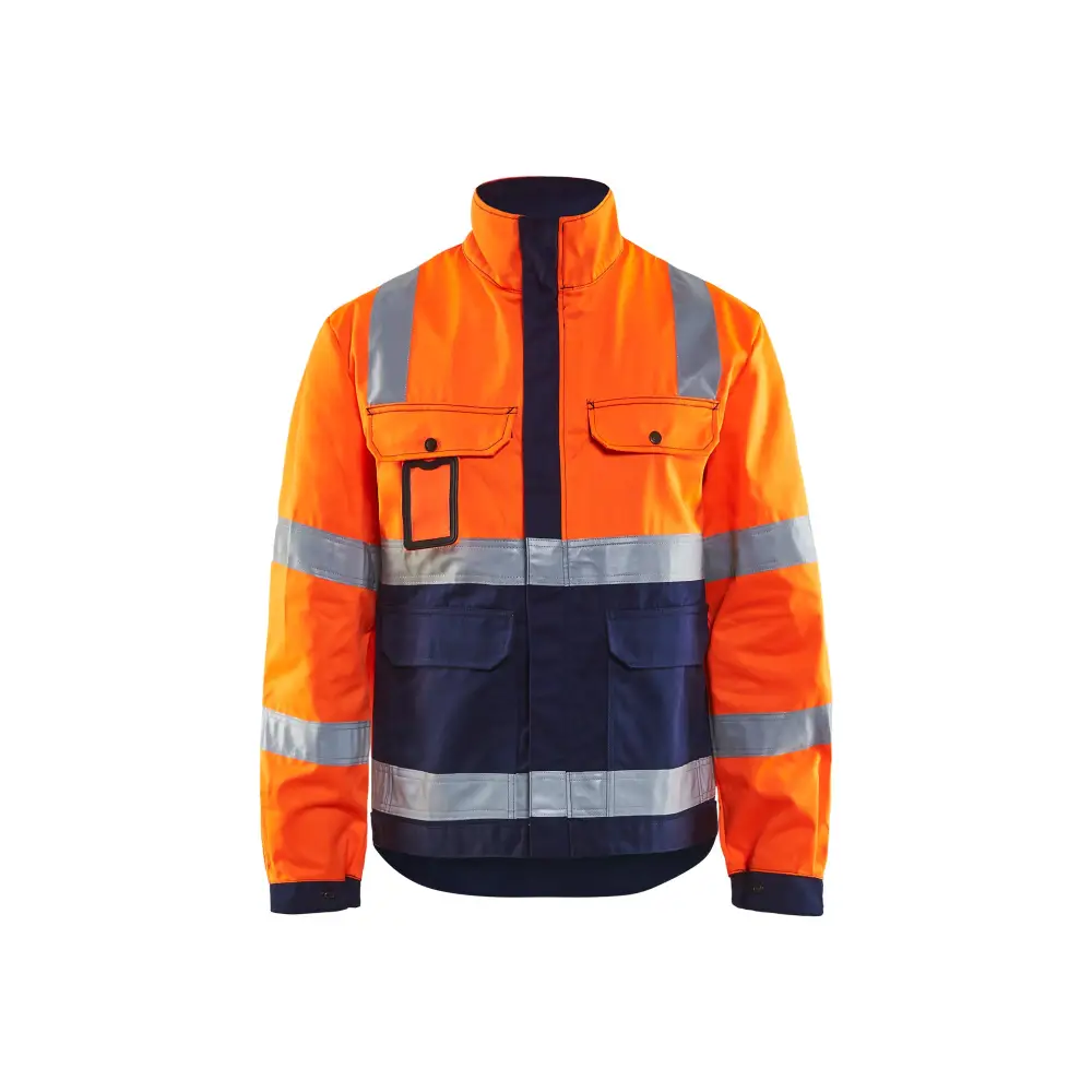 Blåkläder Hi-Vis Jacket 40231804 - Orange/Navy blue / 4XL
