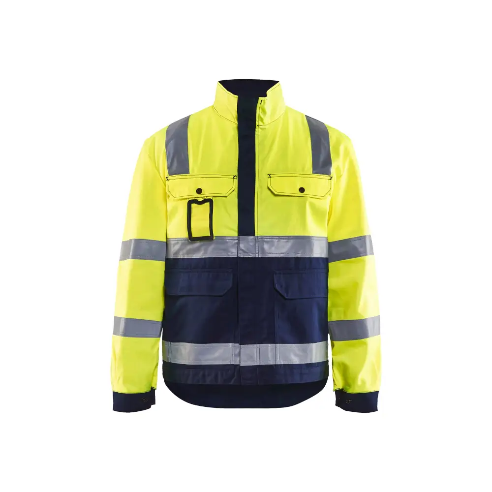 Blåkläder Hi-Vis Jacket 40231804 - Hi-vis yellow/navy blue / 4XL