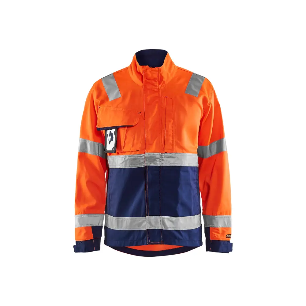Blåkläder Hi-Vis jacket 40641811 - Orange/Navy blue / 4XL