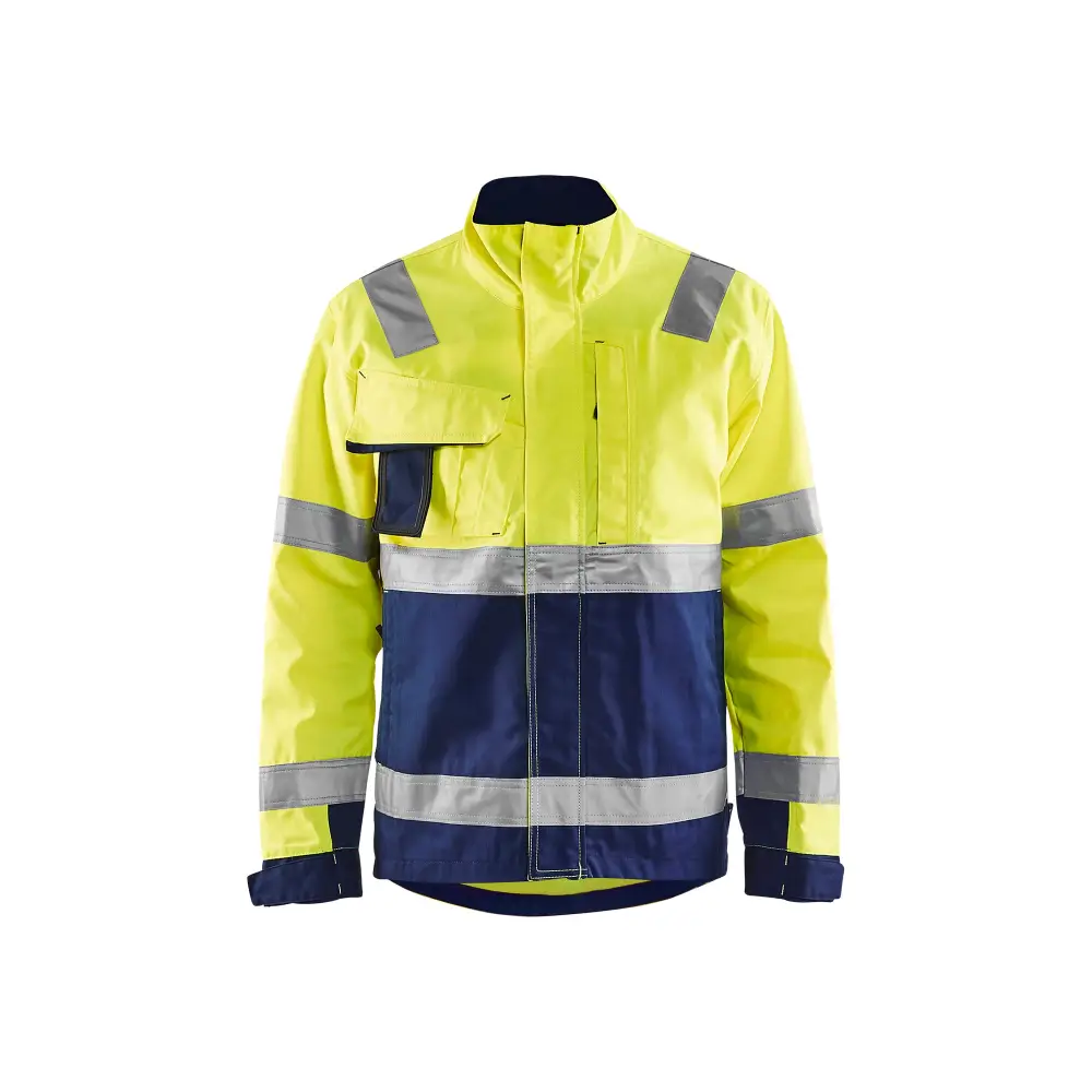 Blåkläder Hi-Vis jacket 40641811 - Hi-vis yellow/navy blue / 4XL