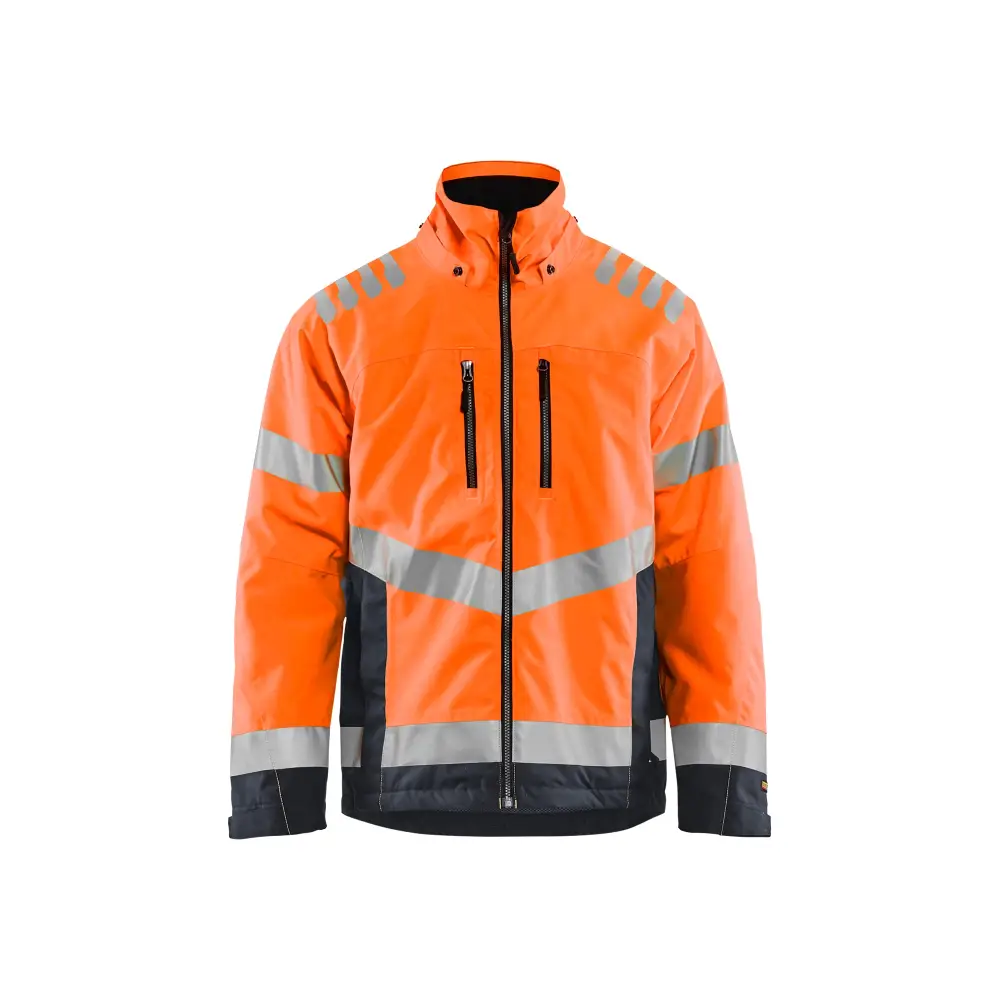 Blåkläder Hi-Vis Lightweight lined Winter Jacket 47801977 - Hi-Vis Orange/Mid grey / 4XL