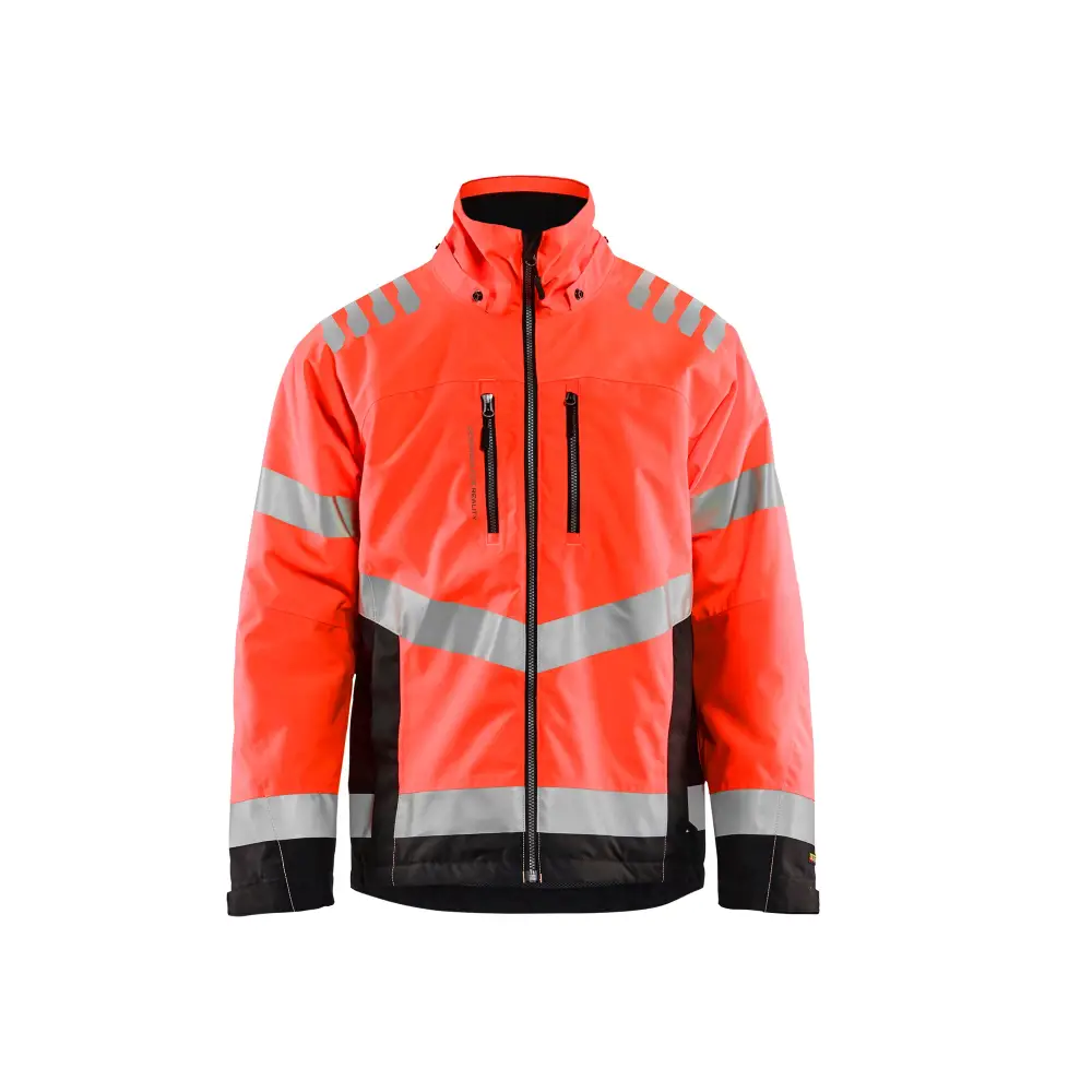 Blåkläder Hi-Vis Lightweight lined Winter Jacket 47801977 - Red hi-vis/black / 4XL