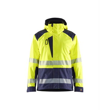 Blåkläder Hi-Vis Shell Jacket 44351987 - Hi-vis yellow/navy blue / 4XL