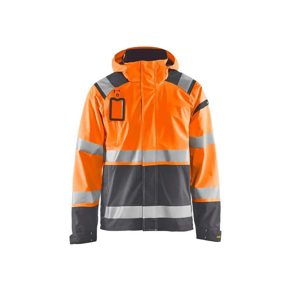 Blåkläder Hi-Vis shell jacket 49871987 - Hi-Vis Orange/Mid grey / 4XL