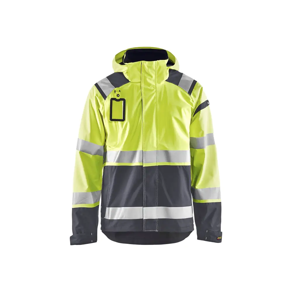 Blåkläder Hi-Vis shell jacket 49871987 - Hi-vis yellow/Mid grey / 4XL