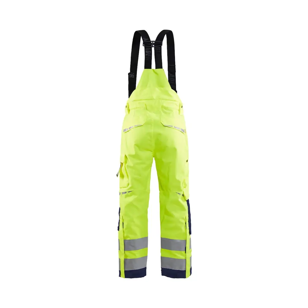 Blåkläder Hi-Vis Shell trousers 18671977 - Hi-vis yellow/navy blue / C146