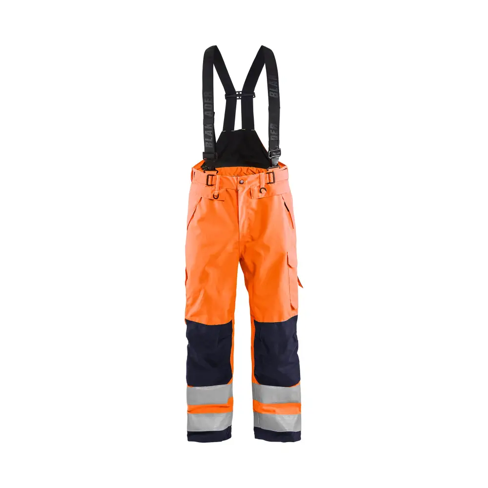 Blåkläder Hi-Vis Shell trousers 18671977 - Orange/Navy blue / C146