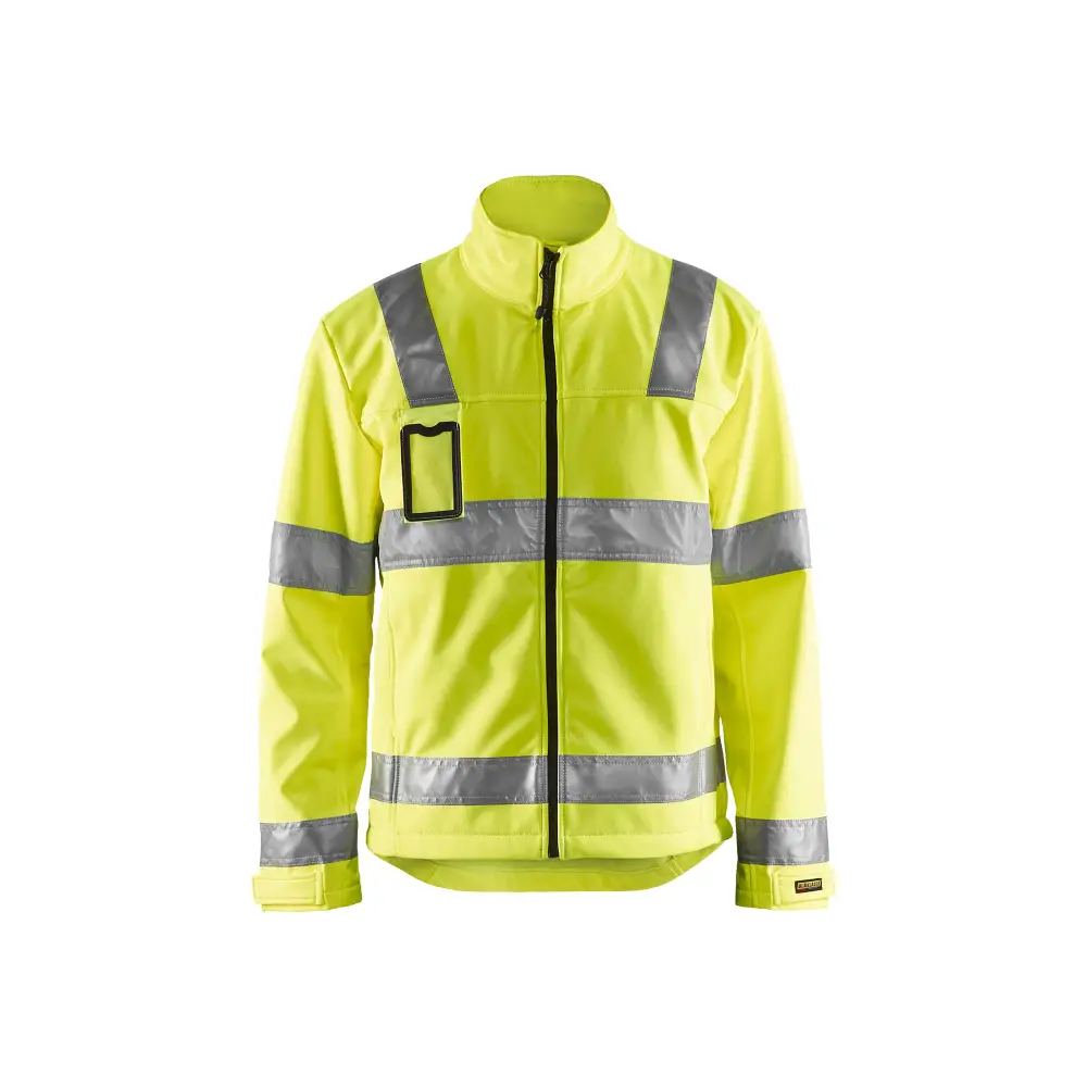Blåkläder Hi-Vis Softshell Jacket 48382517 - Hi-vis yellow / 4XL