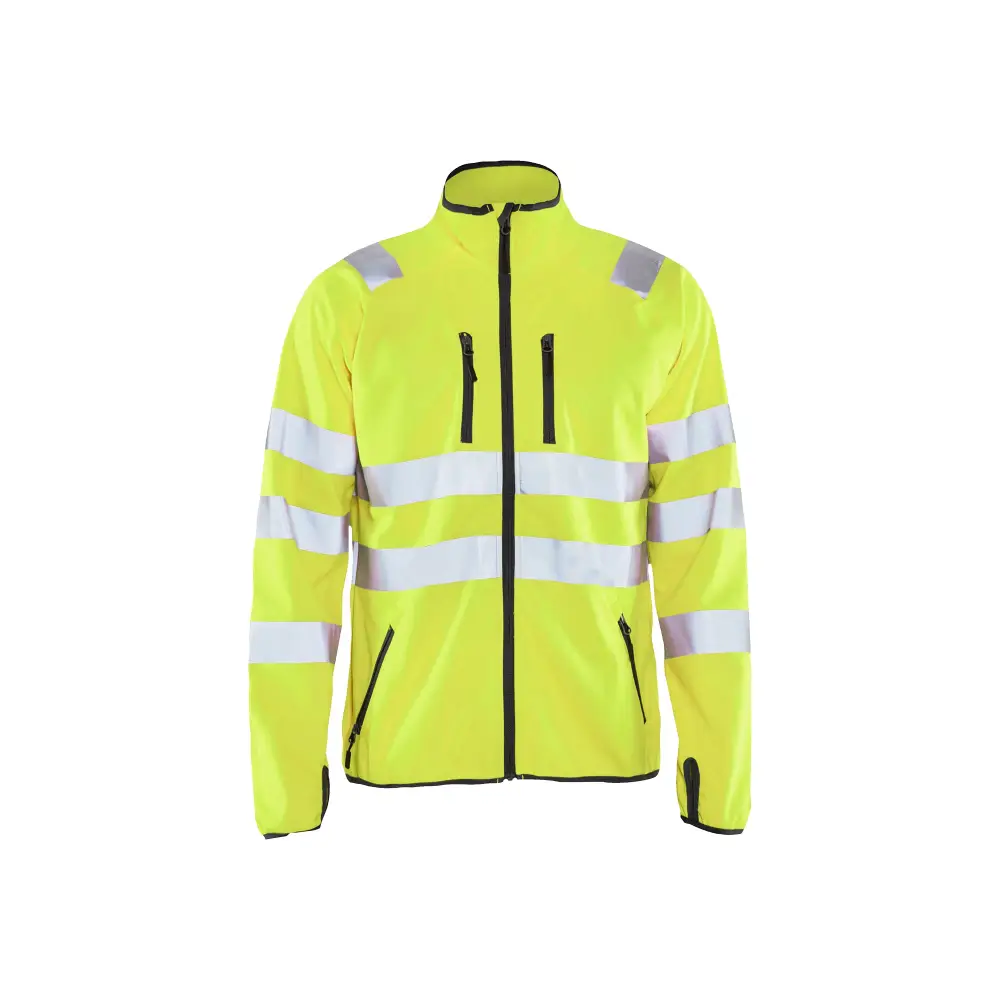 Blåkläder Hi-Vis Softshell Jacket 49062512 - Hi-vis yellow / 4XL