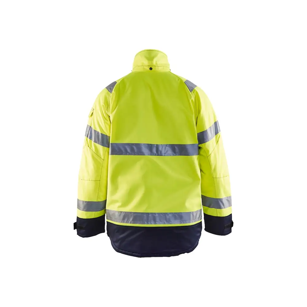 Blåkläder Hi-Vis Winter Jacket 48281900 - Hi-vis yellow/navy blue / L