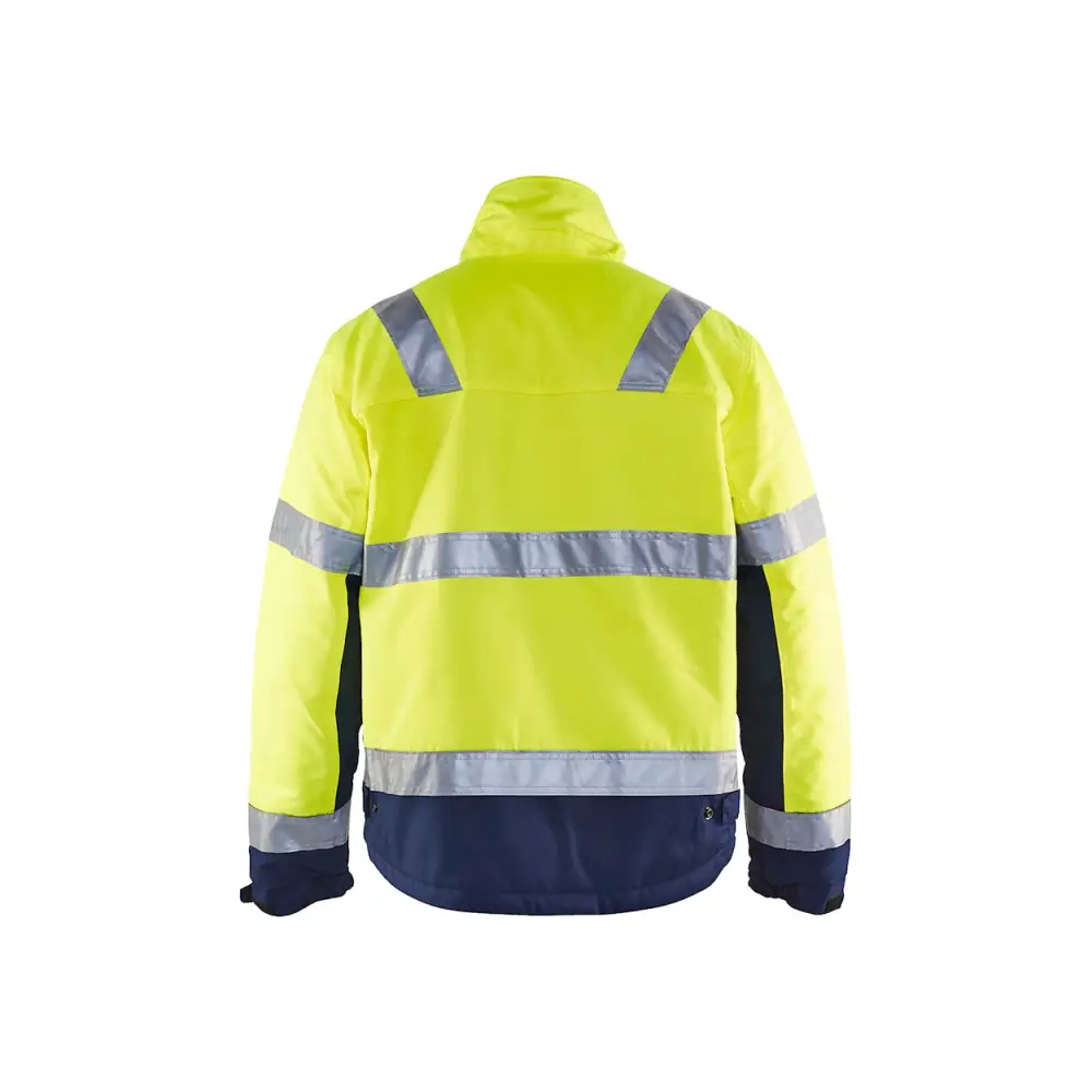 Blåkläder Hi-Vis winter jacket 48621811 - Hi-vis yellow/navy blue / 4XL