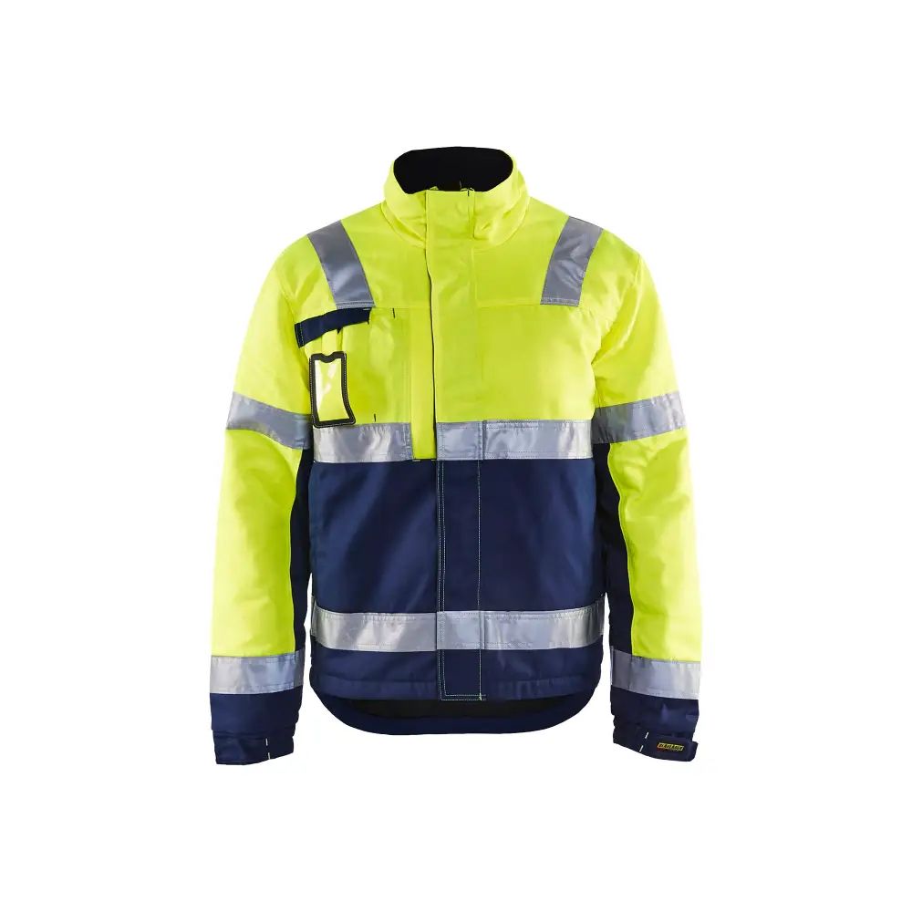 Blåkläder Hi-Vis winter jacket 48621811 - Hi-vis yellow/navy blue / 4XL