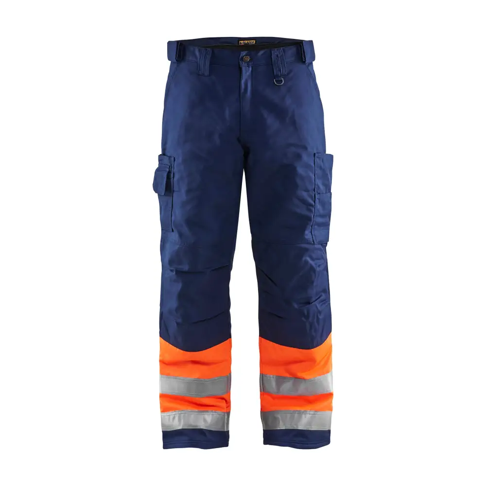 Blåkläder Hi-Vis Winter trousers 18621811 - Orange/Navy blue / C146