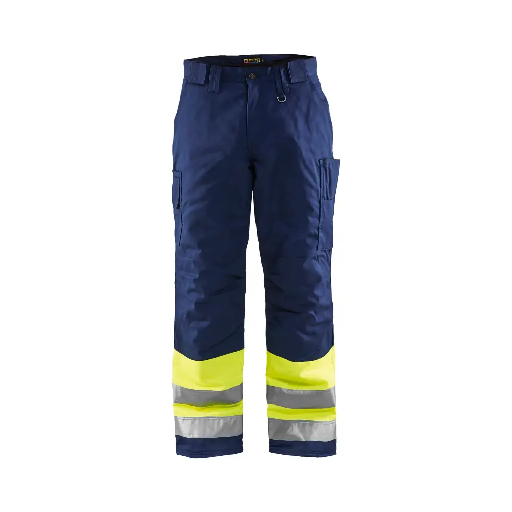Blåkläder Hi-Vis Winter trousers 18621811 - Hi-vis yellow/navy blue / C146
