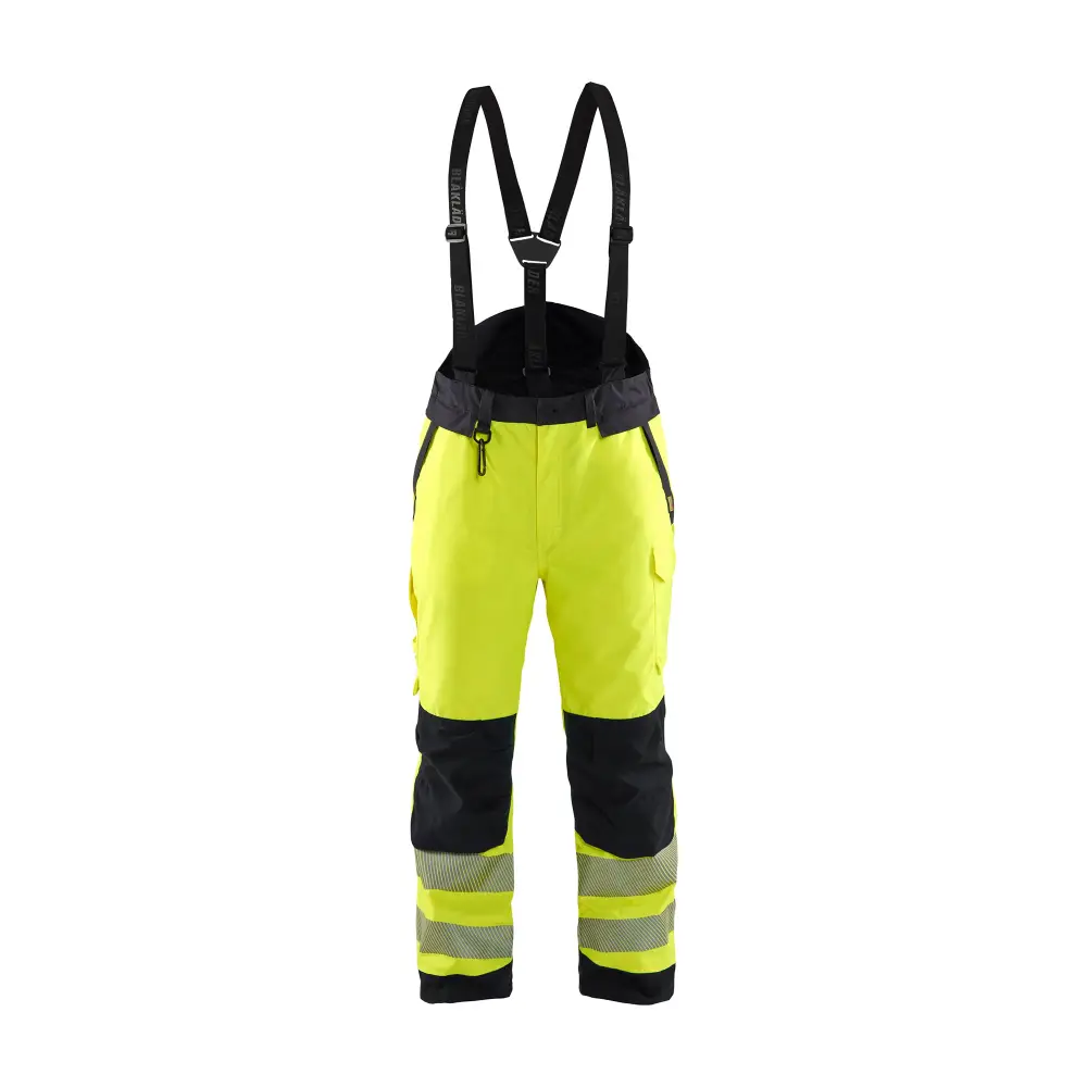 Blåkläder Hi-Vis Winter Trousers 18751977 - Hi-vis yellow/Black / 4XL