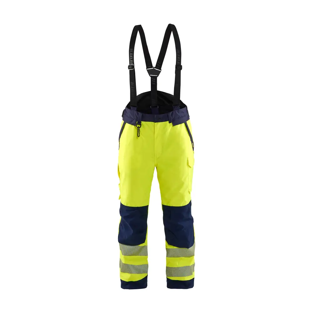 Blåkläder Hi-Vis Winter Trousers 18751977 - Hi-vis yellow/navy blue / 4XL