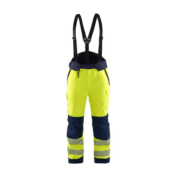 Blåkläder Hi-Vis Winter Trousers 18751977 - Hi-vis yellow/navy blue / 4XL