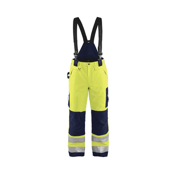 Blåkläder Hi-Vis Winter Trousers 18851977 - Hi-vis yellow/navy blue / C146
