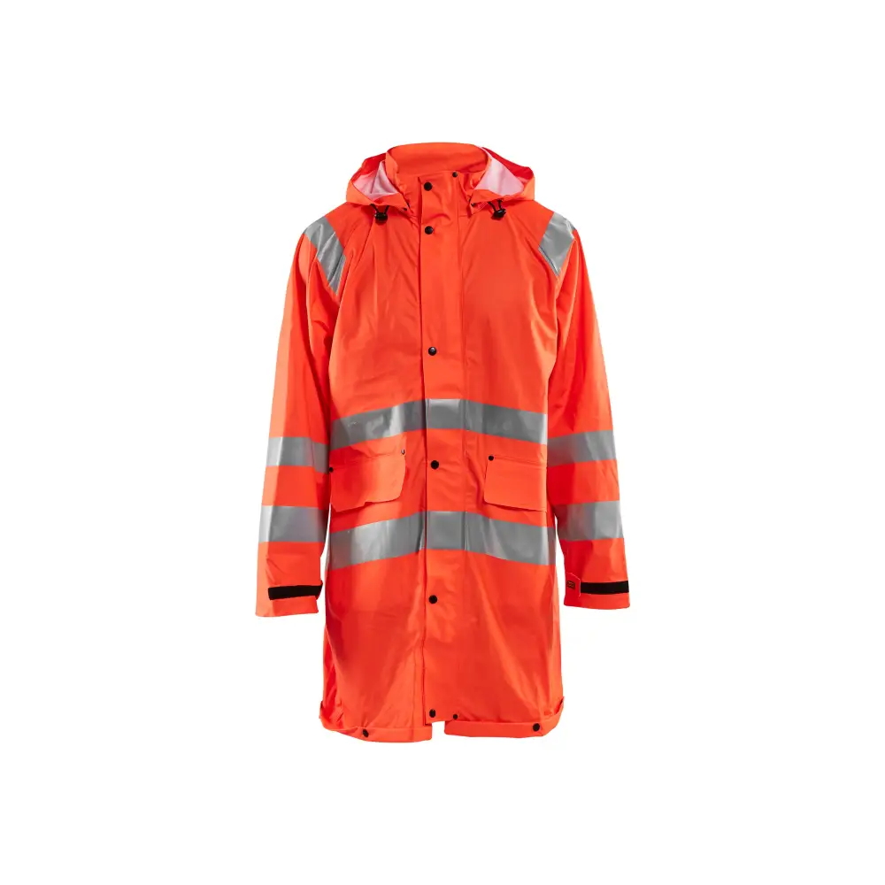 Blåkläder Rain Jacket Hi-Vis LEVEL 1 43242000 - Orange / 4XL