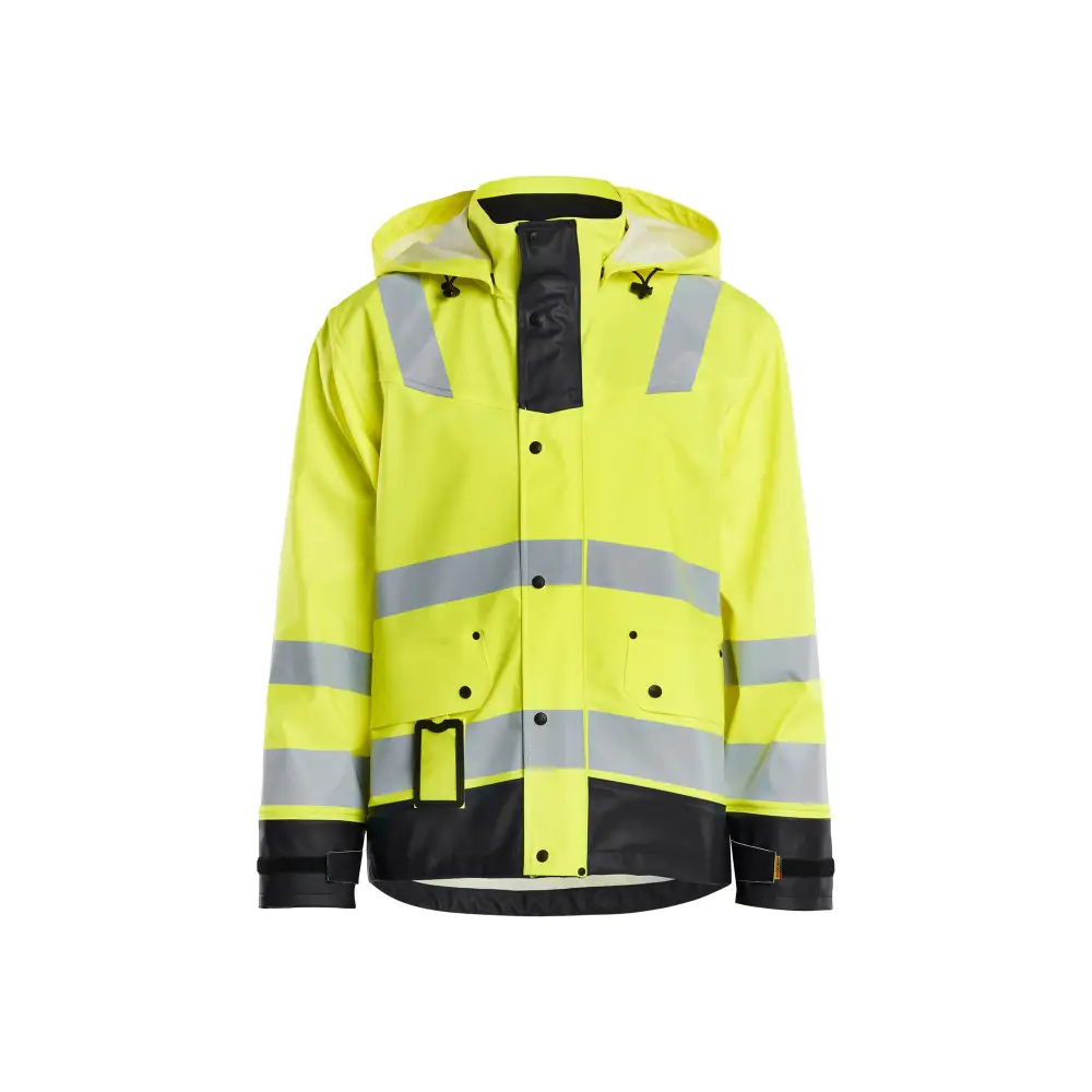 Blåkläder Rain jacket Hi-Vis Level 2 43022003 - Hi-vis yellow/Black / 4XL