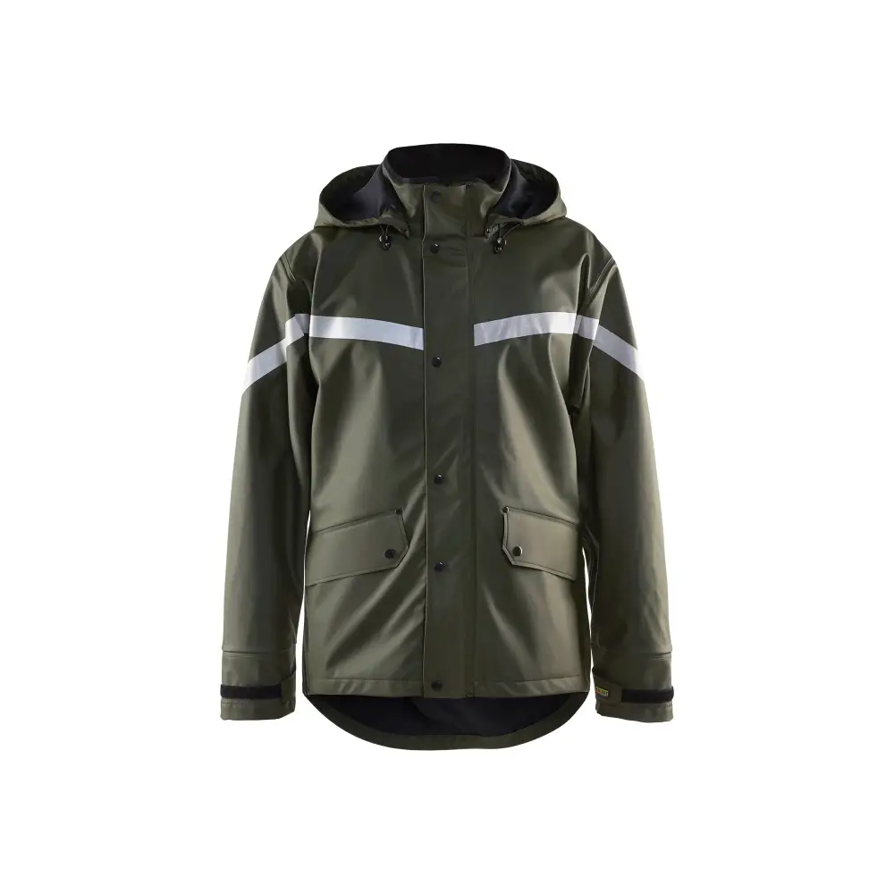 Blåkläder Rain jacket LEVEL 2 43052003 - Army green / 4XL