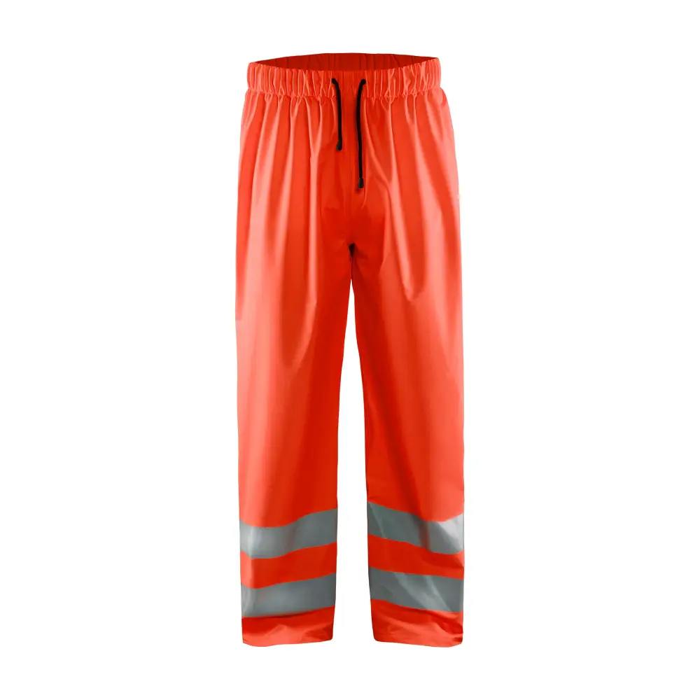 Blåkläder Rain Trousers Hi-Vis LEVEL 1 13842000 - Red hi-vis / 4XL