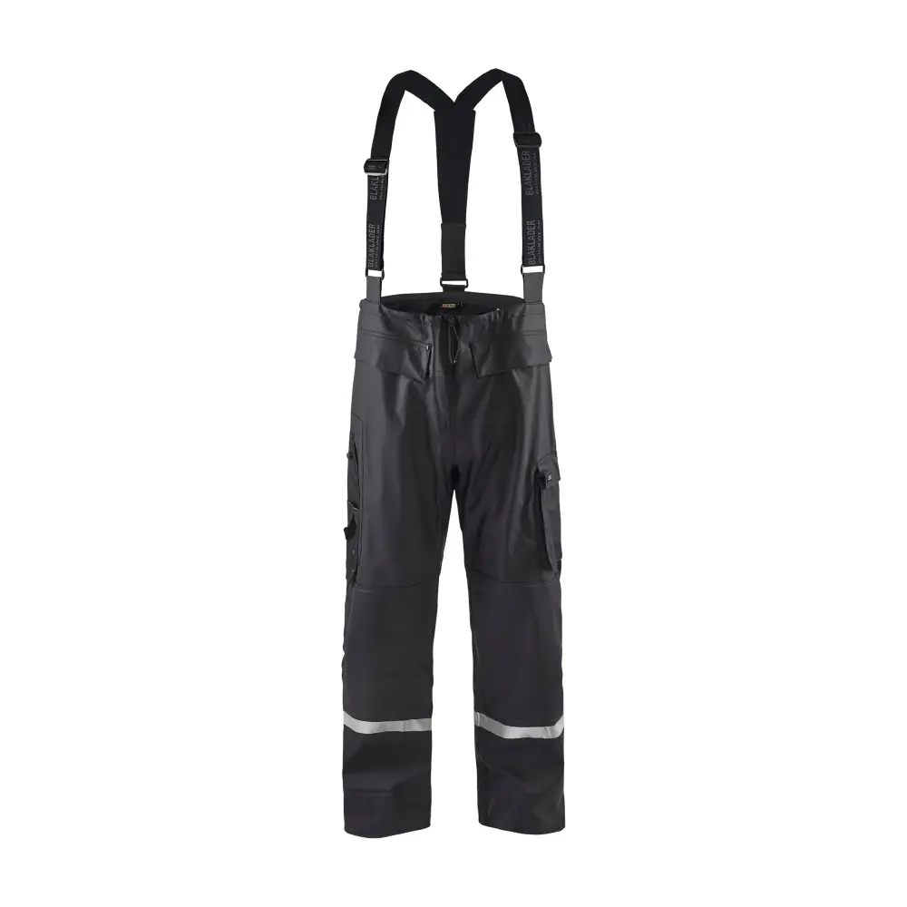 Blåkläder Rain trousers Hi-Vis LEVEL 2 13022003 - Black / 4XL